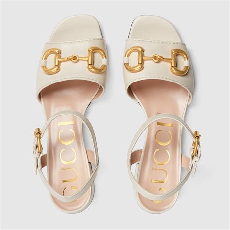 gucci white womens sandal